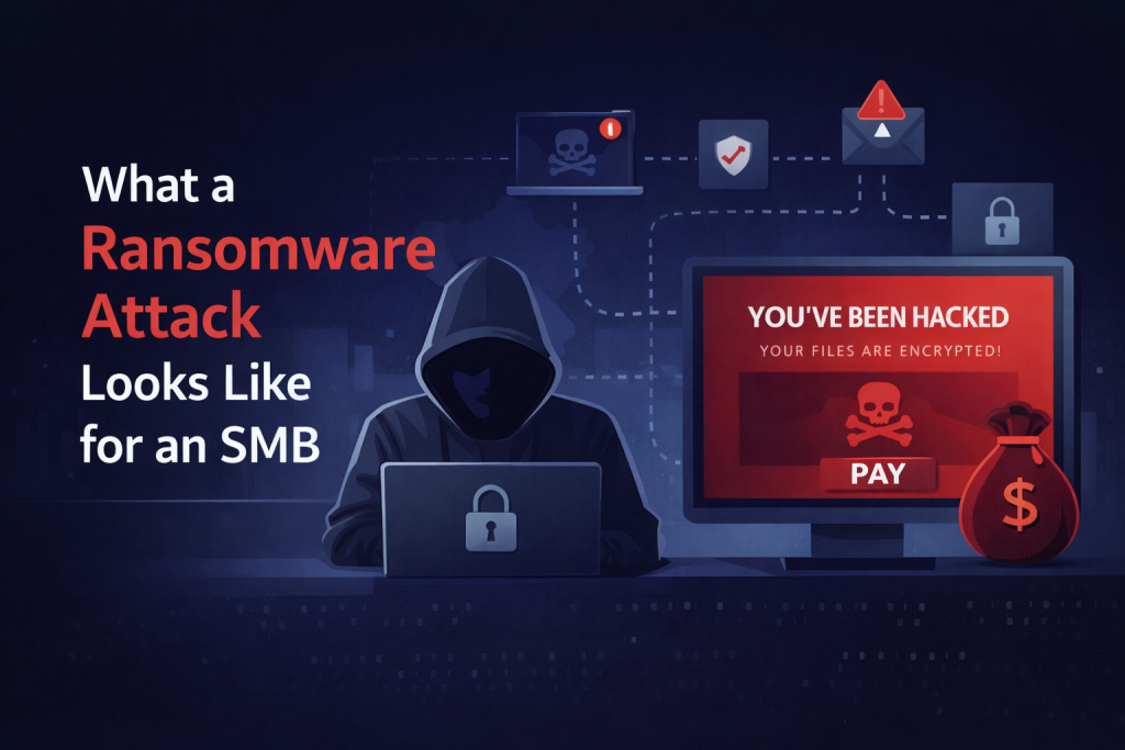 Smells Like Ransomware What a Ransomware Attack Really Looks Like for an SMB